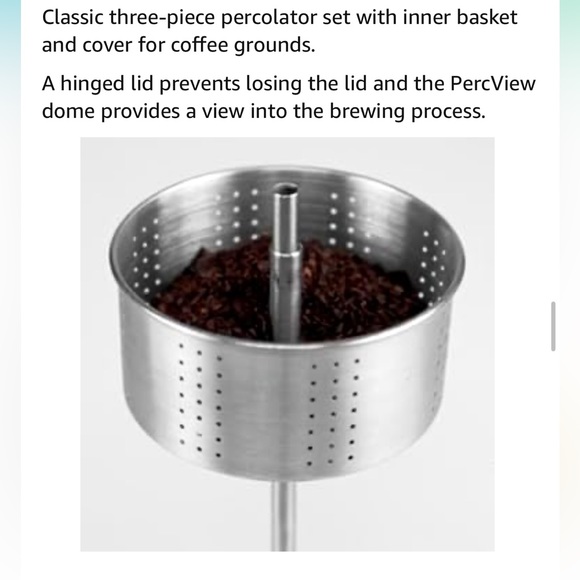 GSI Outdoors Percolator Coffee Pot - Picture 3 of 6